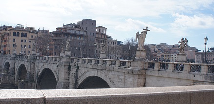 イタリア、ローマ、天使の橋