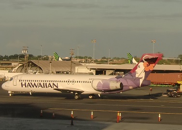 ハワイ島のエリソン・オニヅカ・コナ国際空港