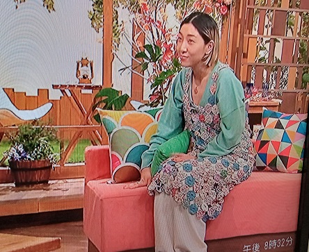 3月7日放映NHK『鶴瓶の家族に乾杯』のゲスト安藤サクラさんの衣装に注目