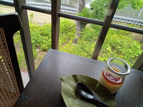 ふふ奈良の日本料理滴翠のランチ