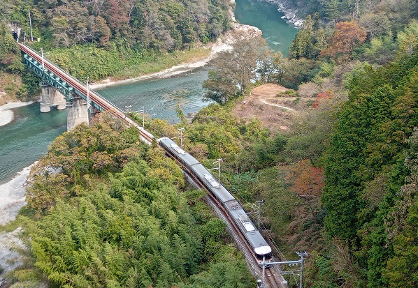 飯田市のそらさんぽ天龍峡から絶景