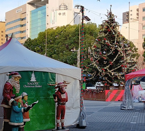 名古屋栄のクリスマスマーケット