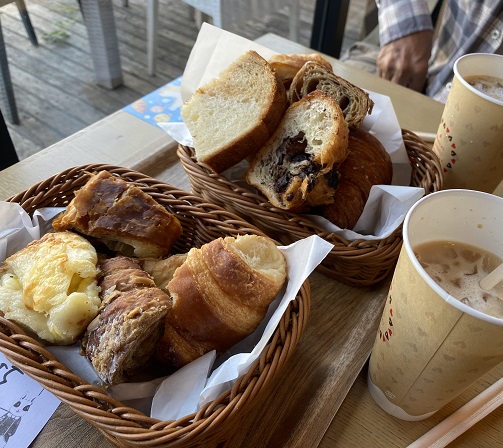 ハートブレッドアンティーク春日井店のモーニングパン食べ放題