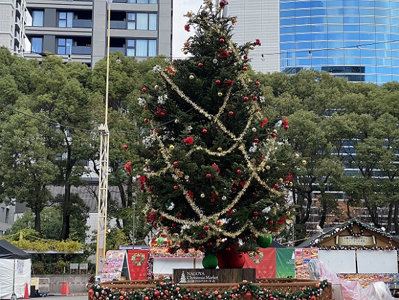 名古屋クリスマスマーケット（2024年12月12日撮影）