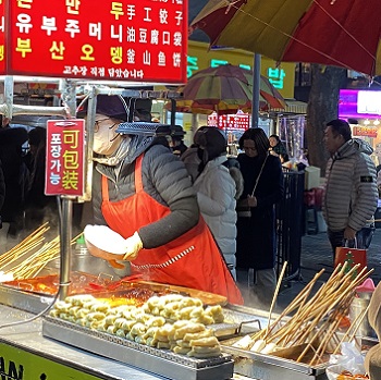 南浦洞の屋台（釜山）