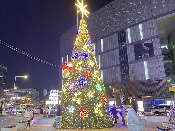 南浦洞のクリスマス（釜山）2024年12月26日