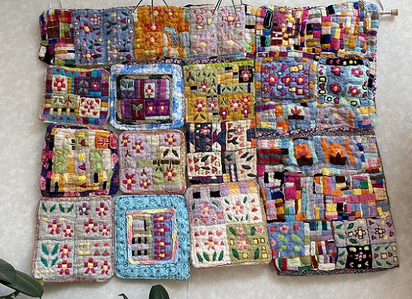 QUILT-AKI作品展(戸田川緑地のフラワーセンターにて2025年5月13日から18日まで開催)