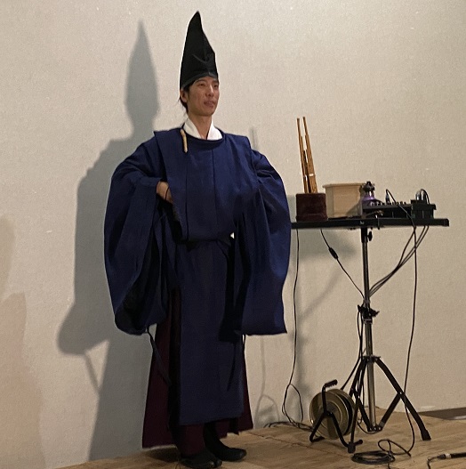 田中佐京さんの雅楽器演奏会(2025年5月31日)