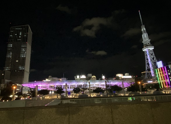 名古屋市栄の夜景