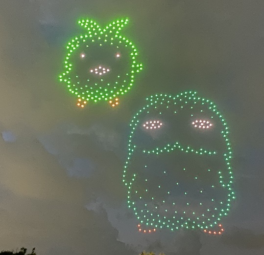 愛・地球博20祭夏祭りドローンショー(2025年8月2日)