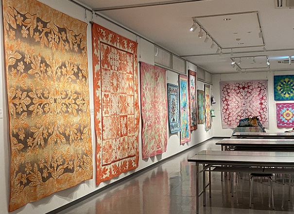 キャシー中島さんのと生徒さんのオハナキルト展イン名古屋2025年8月19日～24日