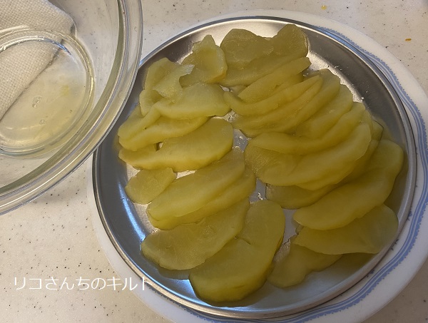 リンゴのフレンチトーストのレシピ