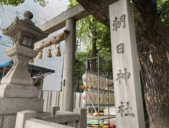 朝日神社(名古屋市中区広小路通り)