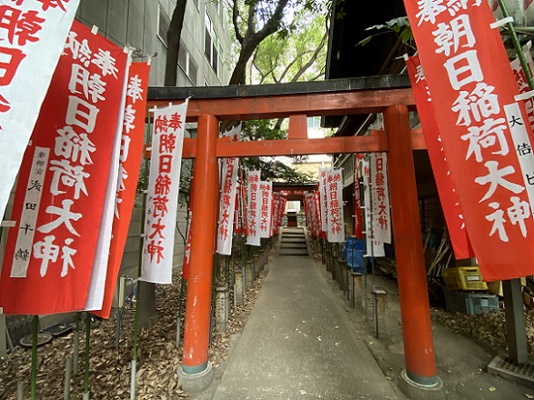 朝日神社(名古屋市中区広小路通り)