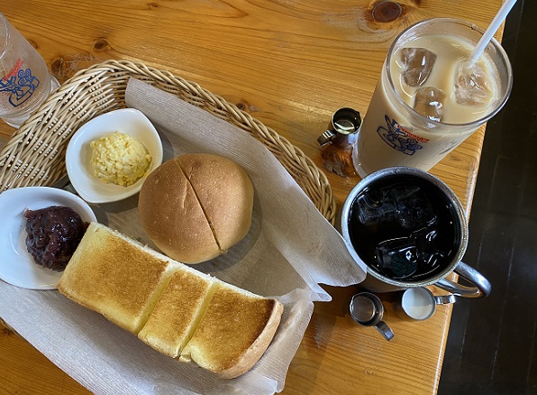 コメダ本郷店のモーニング(名古屋市名東区)