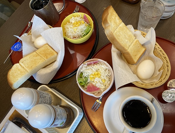 サガミ四軒家店のモーニング