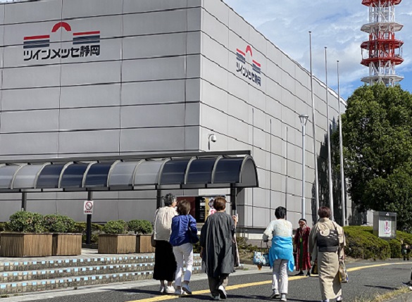 第5回静岡キルトフェスティバル(2025年10月3日から5日)会場はツインメッセ静岡