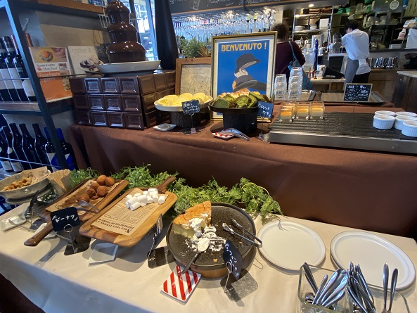 サルバトーレクオモ(名古屋市金山)のランチブッフエ