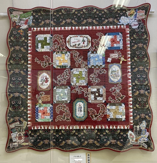 一宮スポーツ文化センター(愛知県)で開催の一宮市美術展(2025年11月13日~16日)工芸部門で受賞(私の作品)