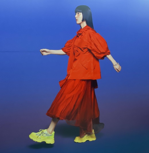 あいみょんの大広告（2025年11月15日地下鉄東山線名古屋駅で撮影）