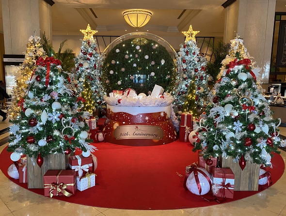 名古屋マリオットアソシアホテル15階のスノードーム