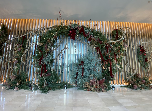 名古屋JRゲートタワーホテル15階の巨大リース