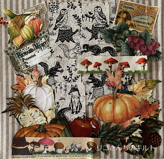 自作のファブリックボード作り