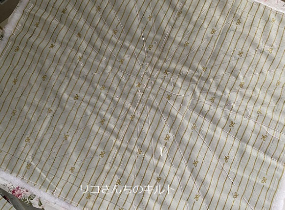 自作のパッチワークキルト作り