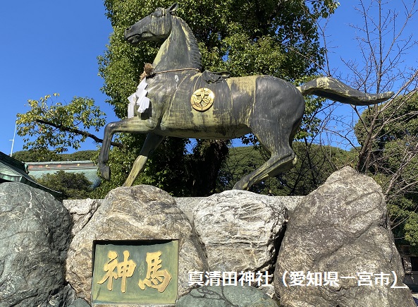 真清田神社の神馬