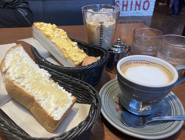 カフェヨシノ長久手店のモーニング