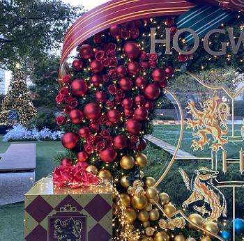 大名古屋ビルヂングのハリーポッターの魔法クリスマス（2025年11月12日から12月25日まで）