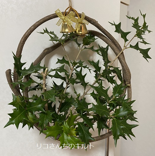 金城学院大学(名古屋市守山区)キャンパス内で開催のイベント(クリスマスリースと正月飾り作り)2025年12月13日