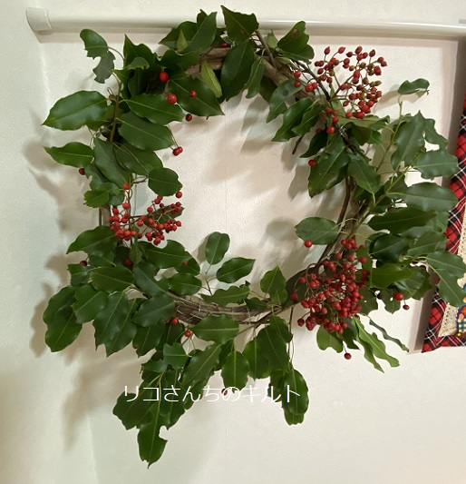 金城学院大学(名古屋市守山区)キャンパス内で開催のイベント(クリスマスリースと正月飾り作り)2025年12月13日