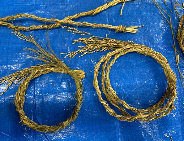 金城学院大学(名古屋市守山区)キャンパス内で開催のイベント(クリスマスリースと正月飾り作り)2025年12月13日