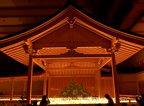 名古屋能楽堂開催のキャンドルライトコンサート(2025年12月14日)