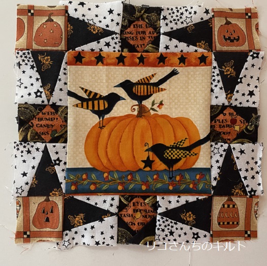 ハロウインミニキルト作り