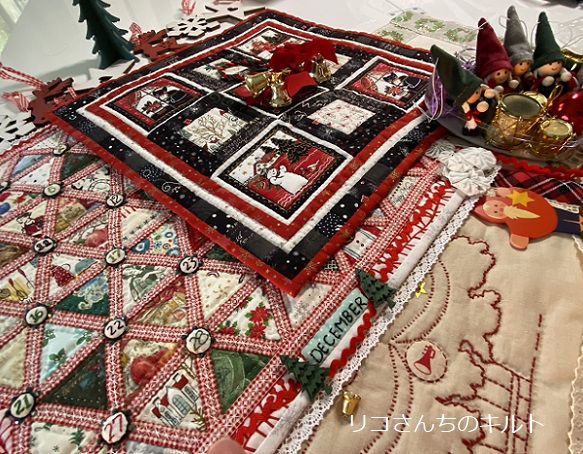 自作のパッチワークキルト作品