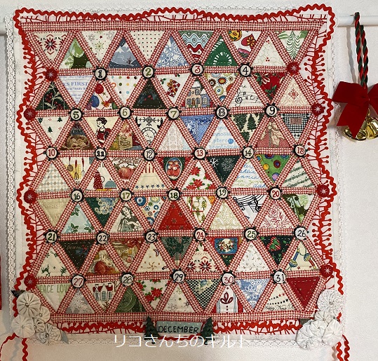 自作のパッチワークキルト作品