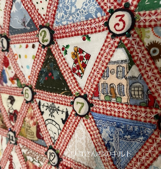 自作のパッチワークキルト作品