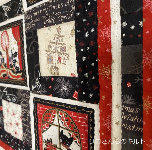 自作のパッチワークキルト作品