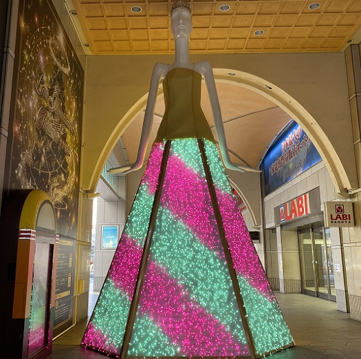 ナナちゃん人形（2025年12月22日撮影）