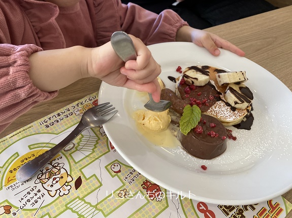 デニーズのバースデープレート