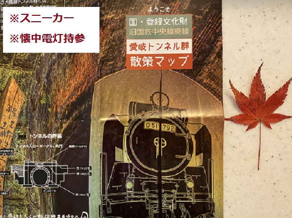 愛岐トンネル群の紅葉(2025年12月7日撮影)