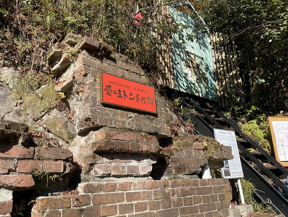 愛岐トンネル群の紅葉(2025年12月7日撮影)