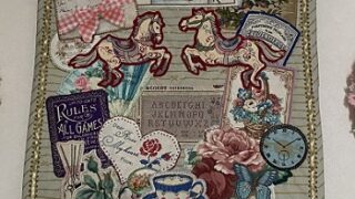 自作のニューイヤーキルト