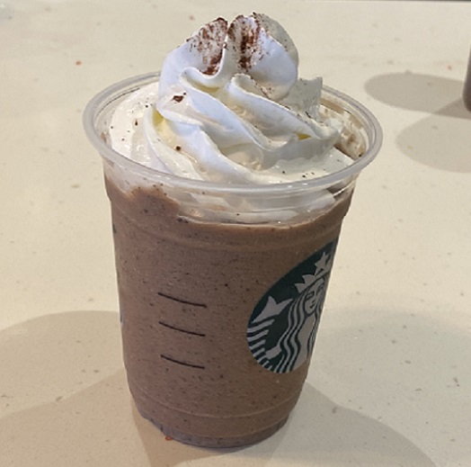 スタバのダークモカチップフラペチーノ