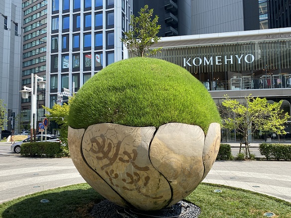 名古屋ミッドランドスクエアのオブジェ