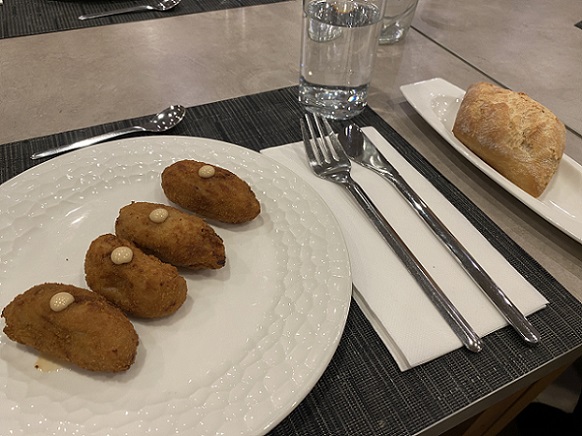 ホテルベストフロントマルティム（バルセロナ）の夕食