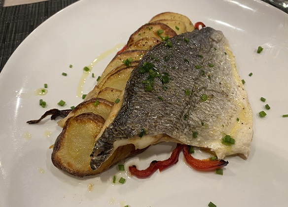 ホテルベストフロントマルティム（バルセロナ）の夕食