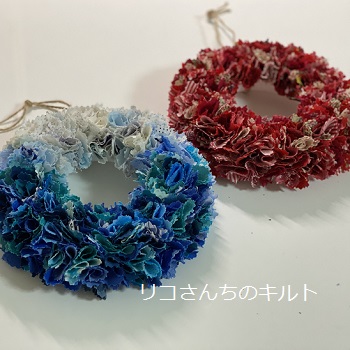 針は不要、挿すだけの布リース